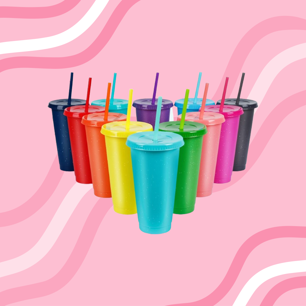 24oz Cold Cups - Reg. Colored