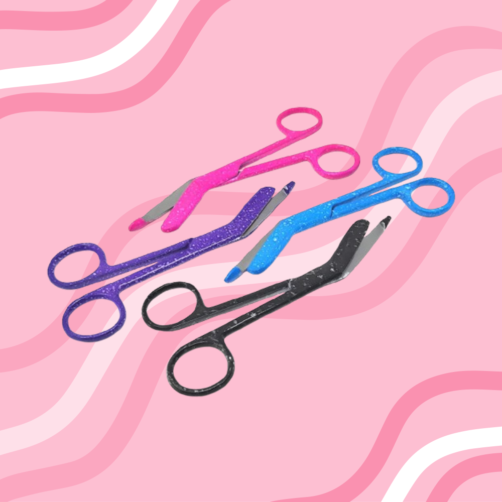 Glittered Surgical Scissors