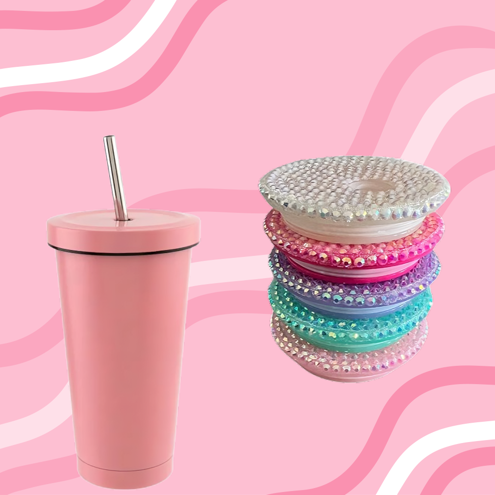 Rhinestone Lids