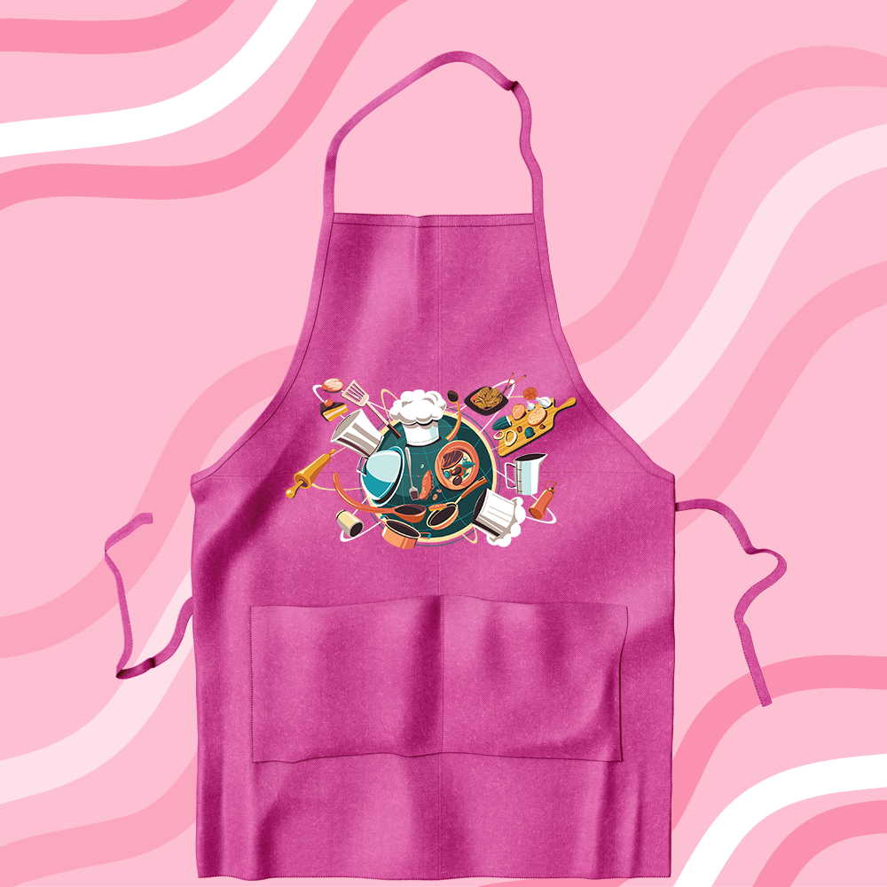 Apron dtf print