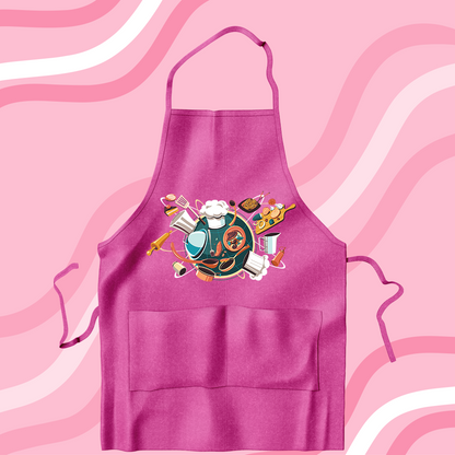 Apron dtf print