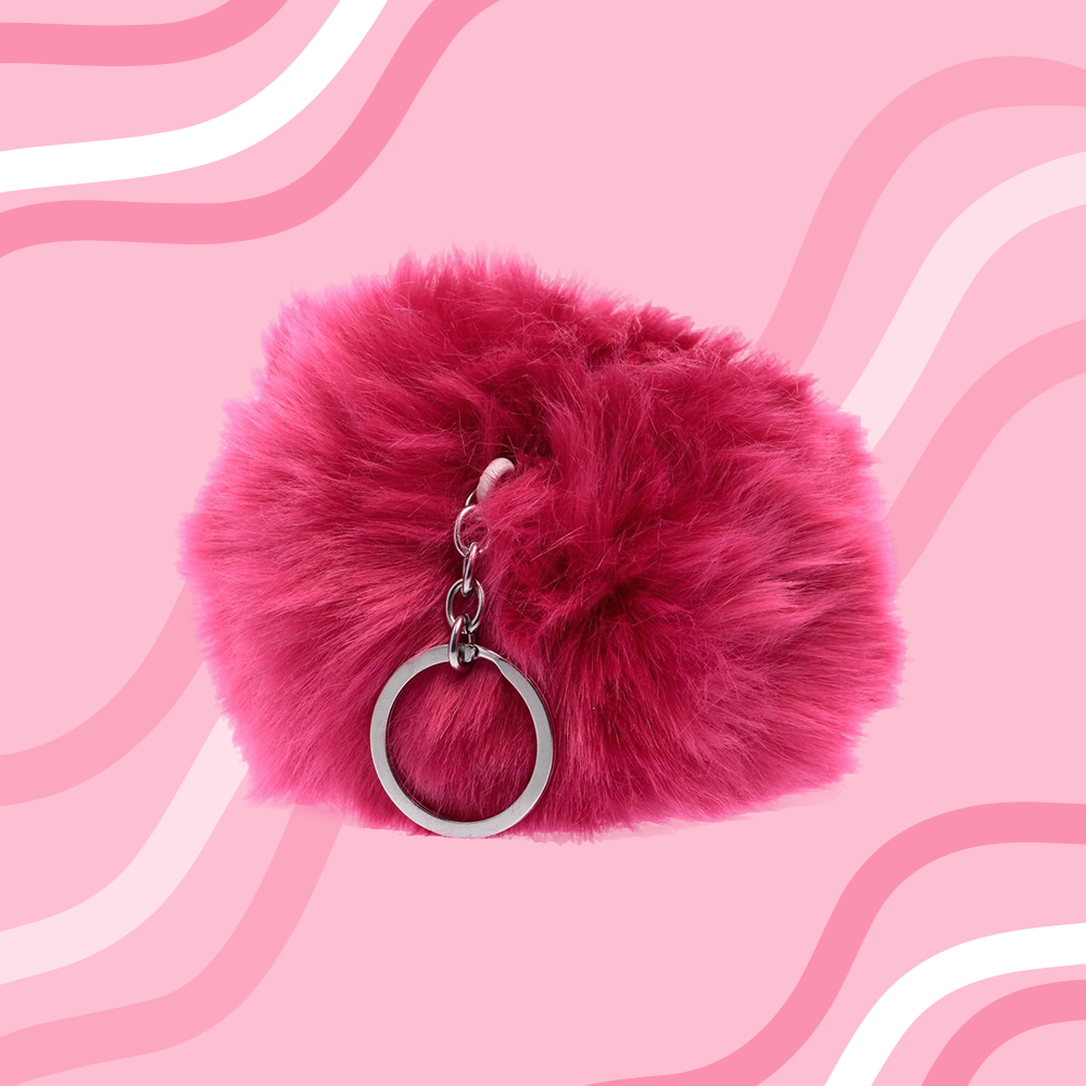 Pom Pom Keychain